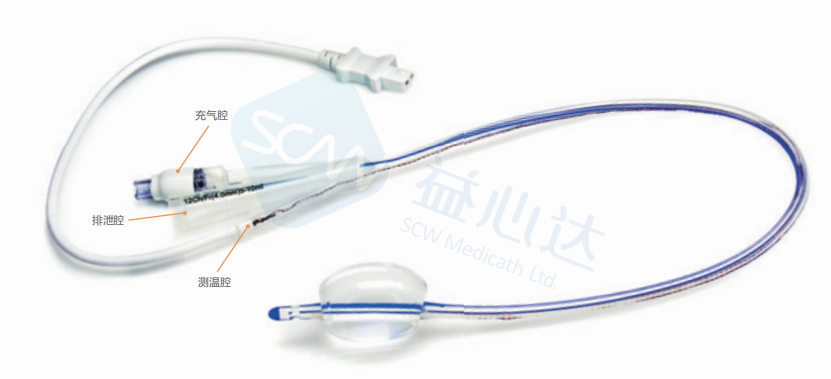 一次性測(cè)溫專用導(dǎo)尿管