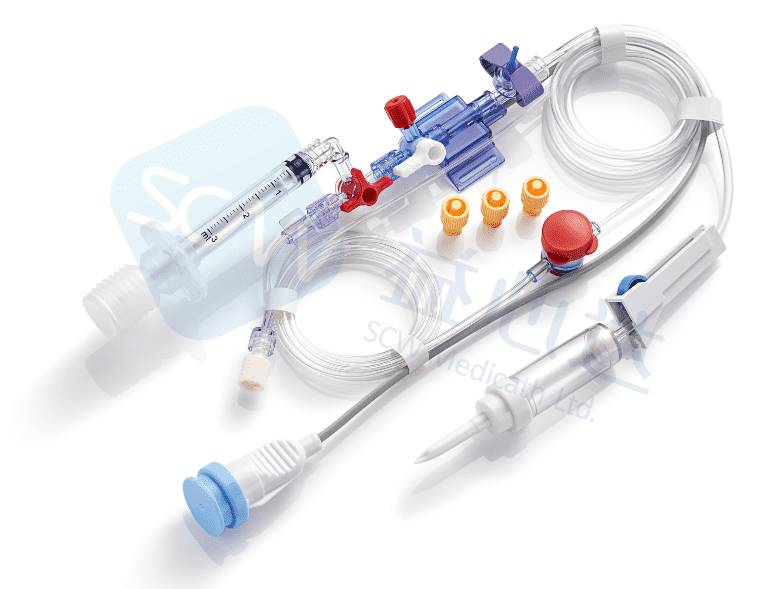 帶封閉式采血系統(tǒng)的壓力傳感器