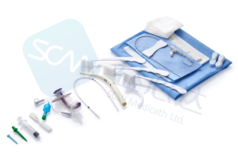 氣管切開插管套件（帶犀牛角）